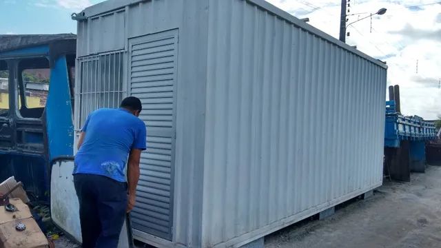 Container marítimo para escritório