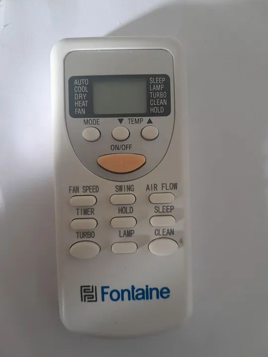 Controle de ar fortaine ZH/JT-01