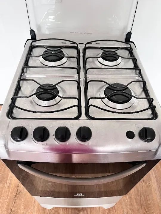 FOGÃO ELECTROLUX EXCELENTE 4 BOCAS A GÁS 