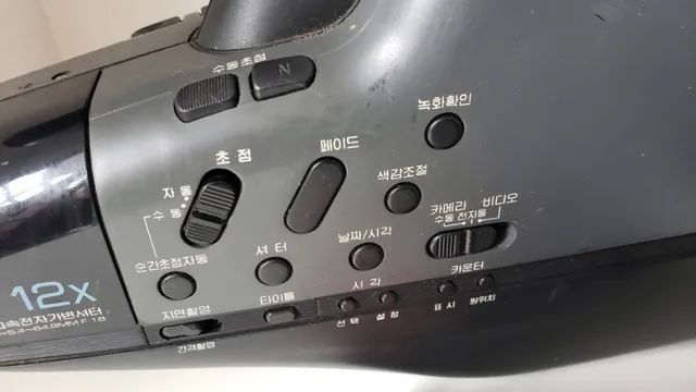 Câmera filmadora antiga Samsung SV-F12, Retrô Vintage raridade - Foto 5