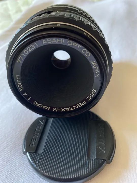 Lente Pentax - M Macro 1.4 50mm RARIDADE E EM PERFEITO ESTADO - Foto 2