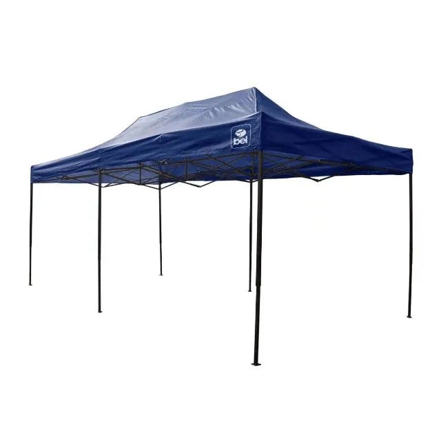 Tenda Gazebo Dobrável Pagoda 3Mx6M em Oxford Azul Bel (PRONTA ENTREGA) - Foto 2