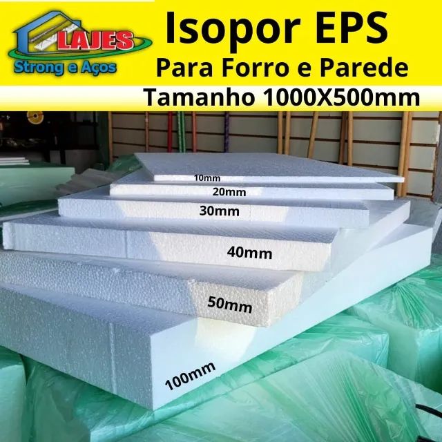 ISOPOR EPS ANTI-CHAMAS PARA FORRO