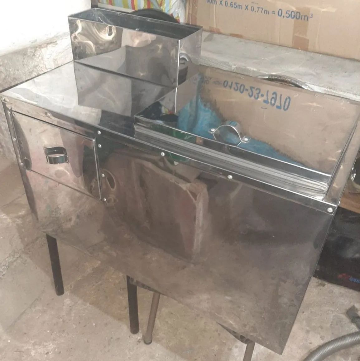 Caixa em inox para vendas de sorvetes  - Foto 4