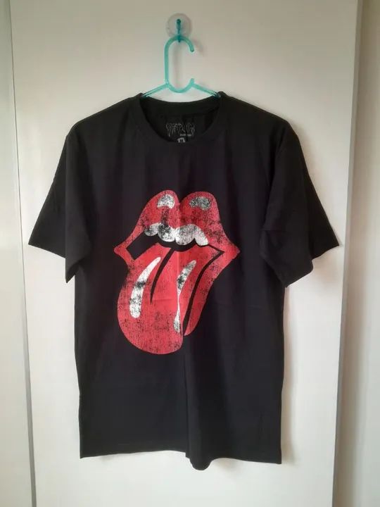 Camiseta The Rolling Stones da Fatum Tam. M (Nova)