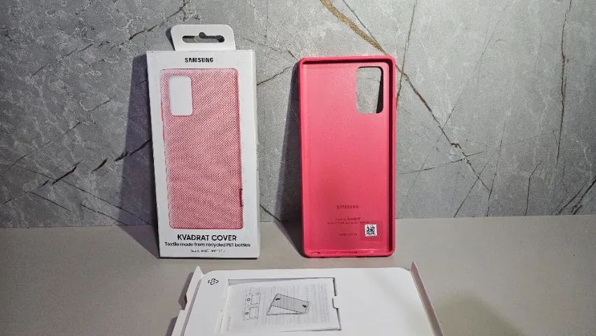 Case Protetora Kvadrat Vermelho Original para Samsung Galaxy Note