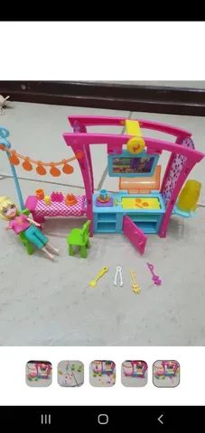 Churrasco da Polly pocket