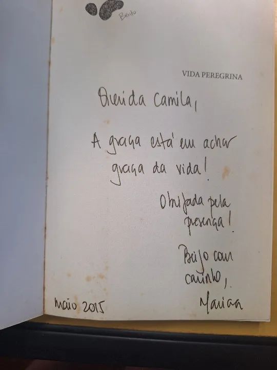 Vida Peregrina - Mariana Kalil - autografado  - Foto 4