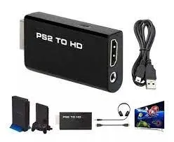 Adaptador De Vídeo Para Ps2 Hdmi Full Hd 1080p Tv Monitor