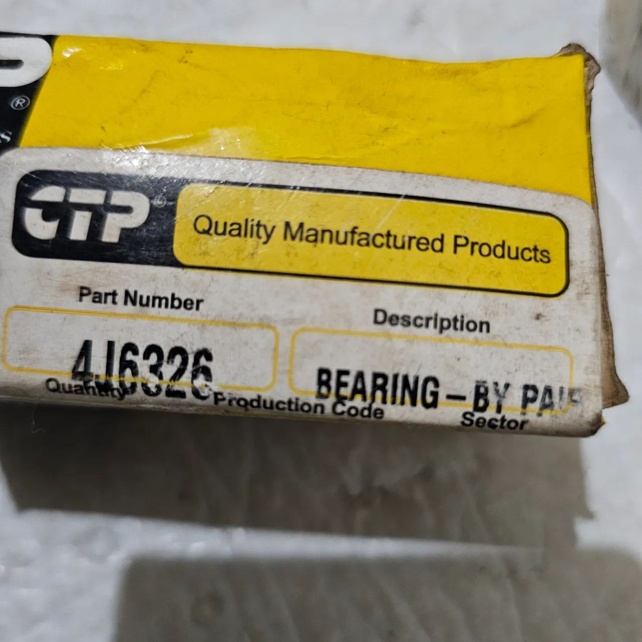 Trator esteira caterpillar D4 D5 D6 bucha interna nova 4J6326 - Foto 3