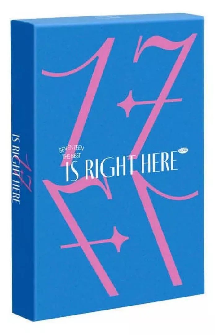 K-Pop CD Seventeen - Is Right Here - The Best - Novo