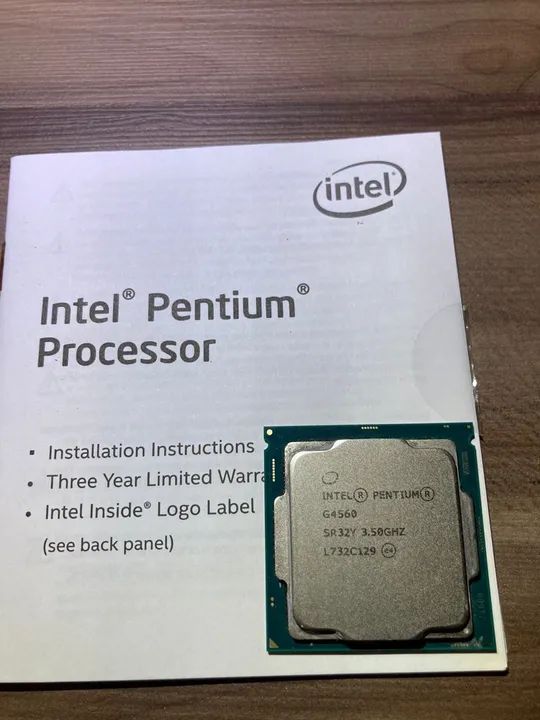 Box Intel Pentium G4560 - Geração 7 LGA 1151 - Foto 2
