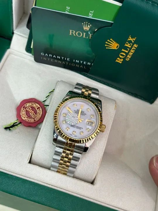 Rolex Feminino Datejust automático linha Premium AAA+ - Foto 4