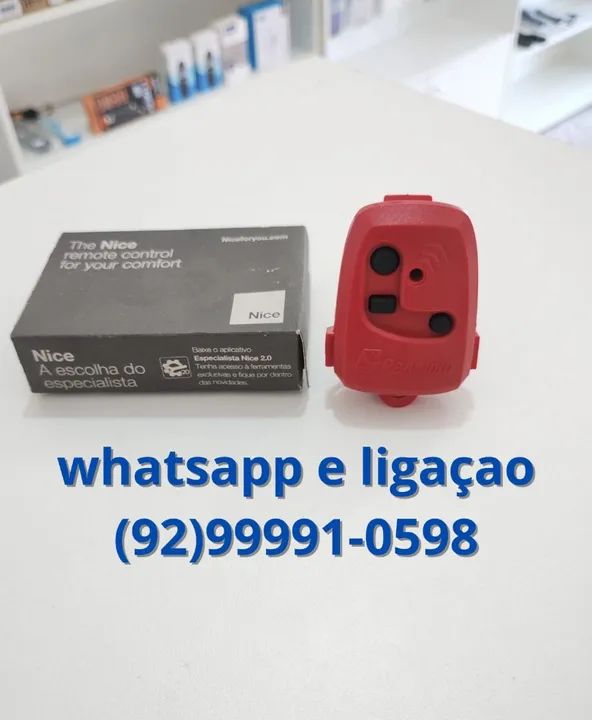 Controle Peccinin nice para portão eletrônico 