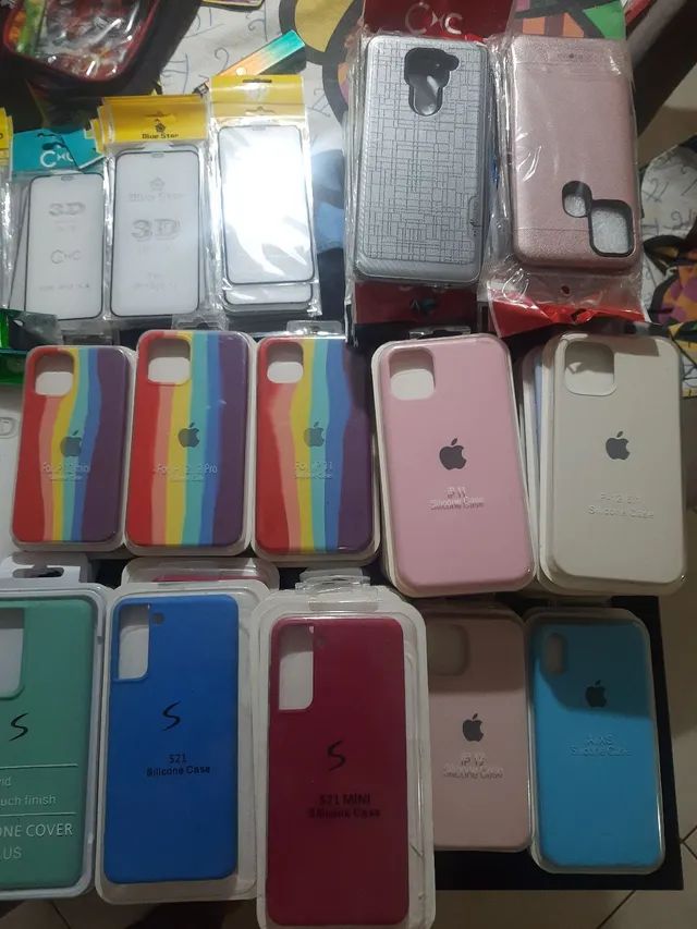 Kit de  Capas de Celular Aveludadas  - Foto 5