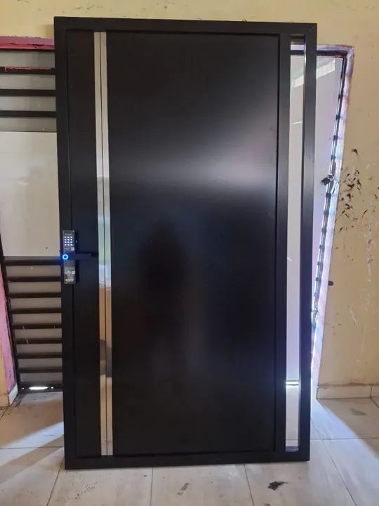 Portas pivotantes acm alumínio 