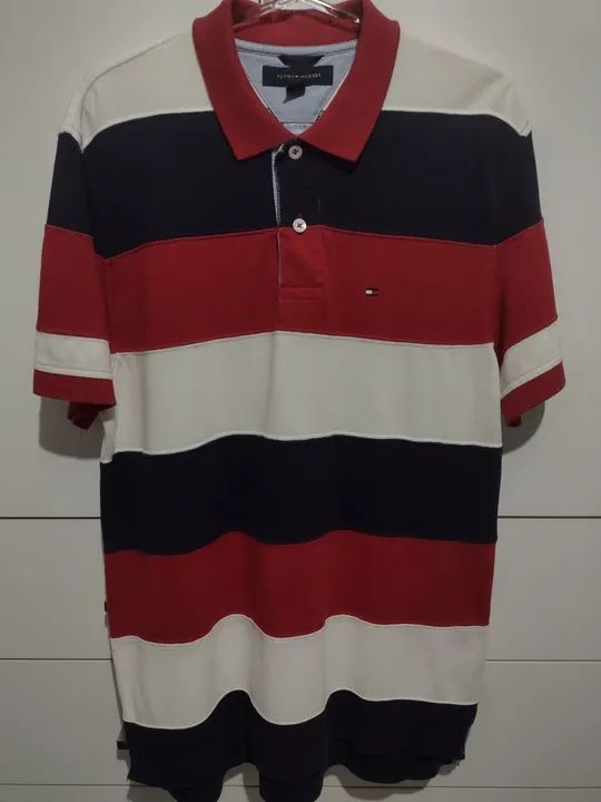 Camisa Tommy Hilfiger listrada 