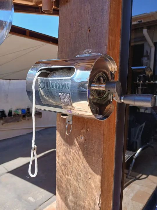 Varal recolhivel inox