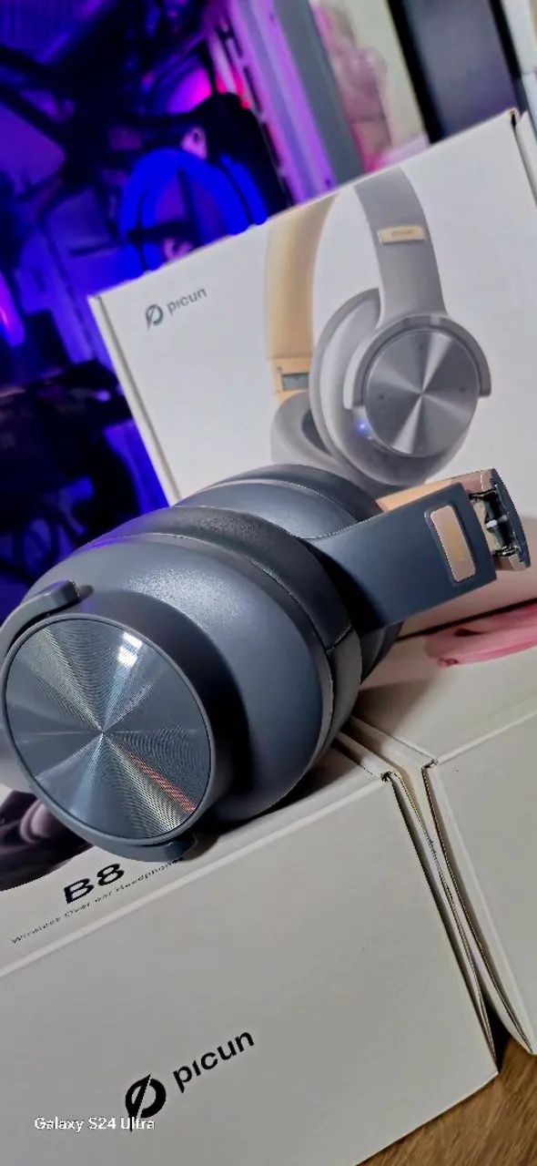 Fone de Ouvido Picun B8 Over Ear Sem Fio - Foto 3