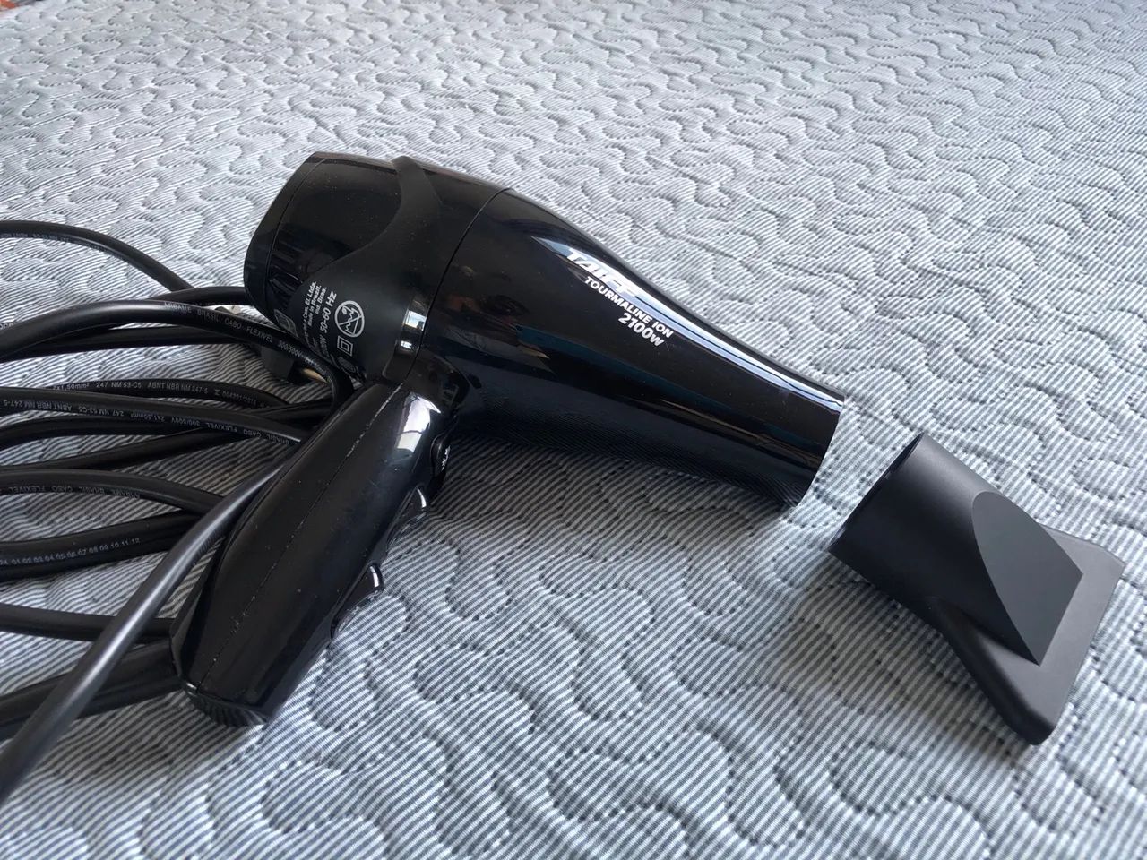 Secador de Cabelo Taiff Tourmaline Ion 2100W - Novo - Foto 4