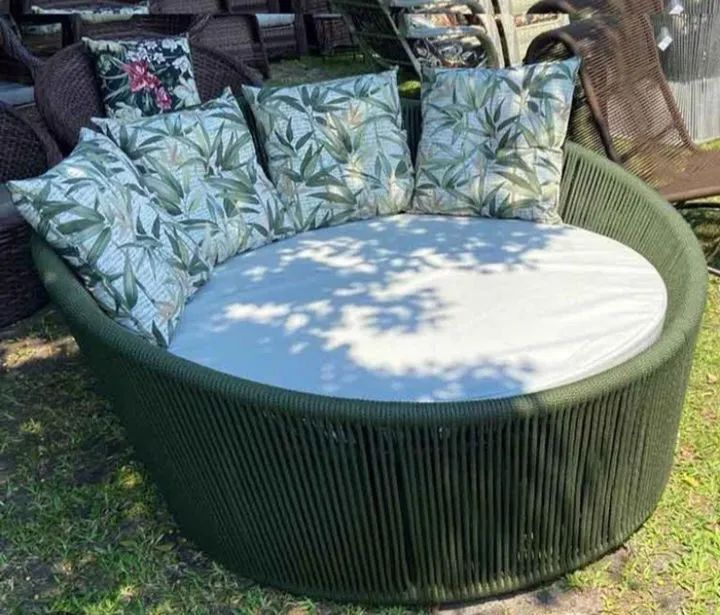 Chaise em corda náutica 