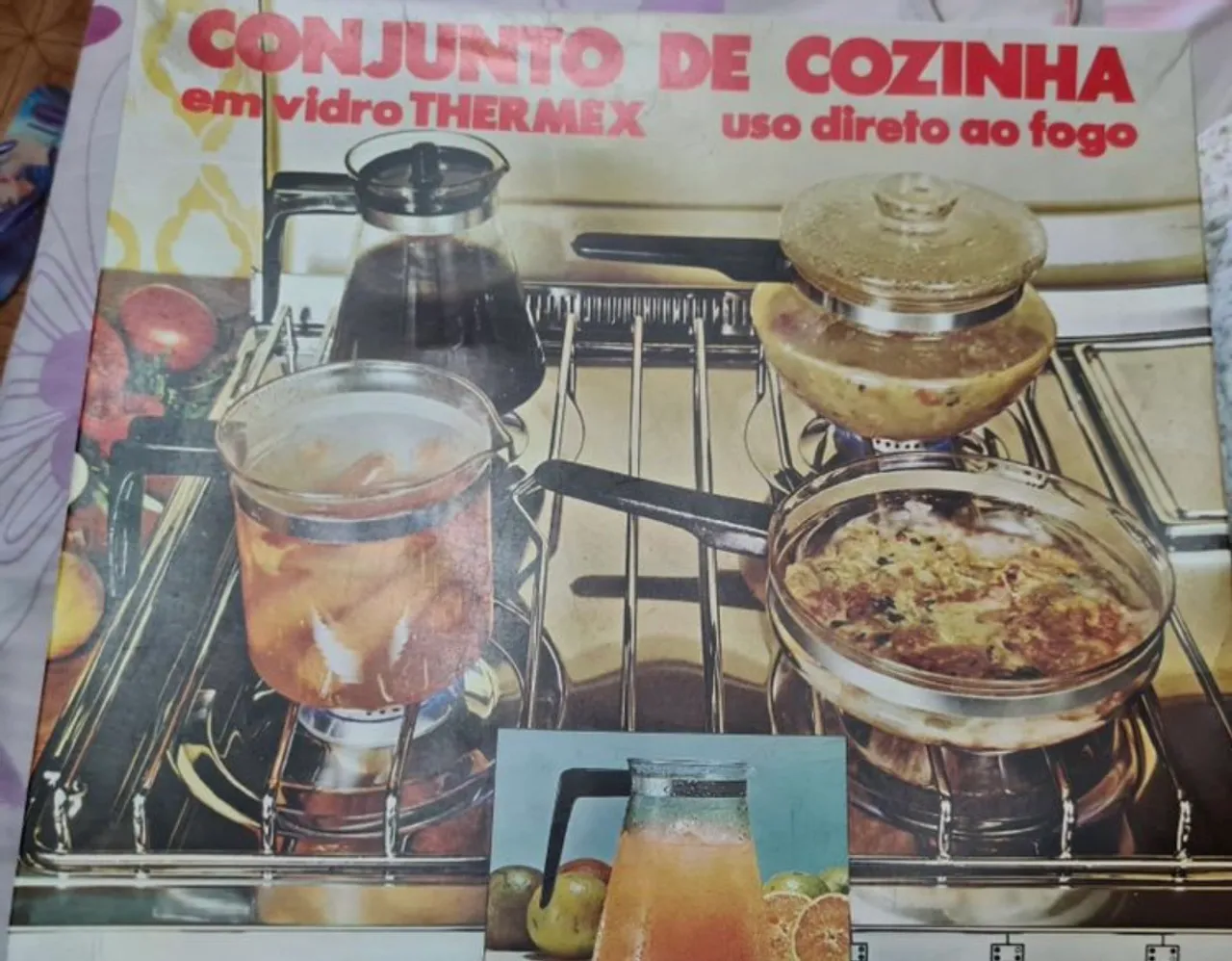 Conjunto de Cozinha em Vidro Thermex