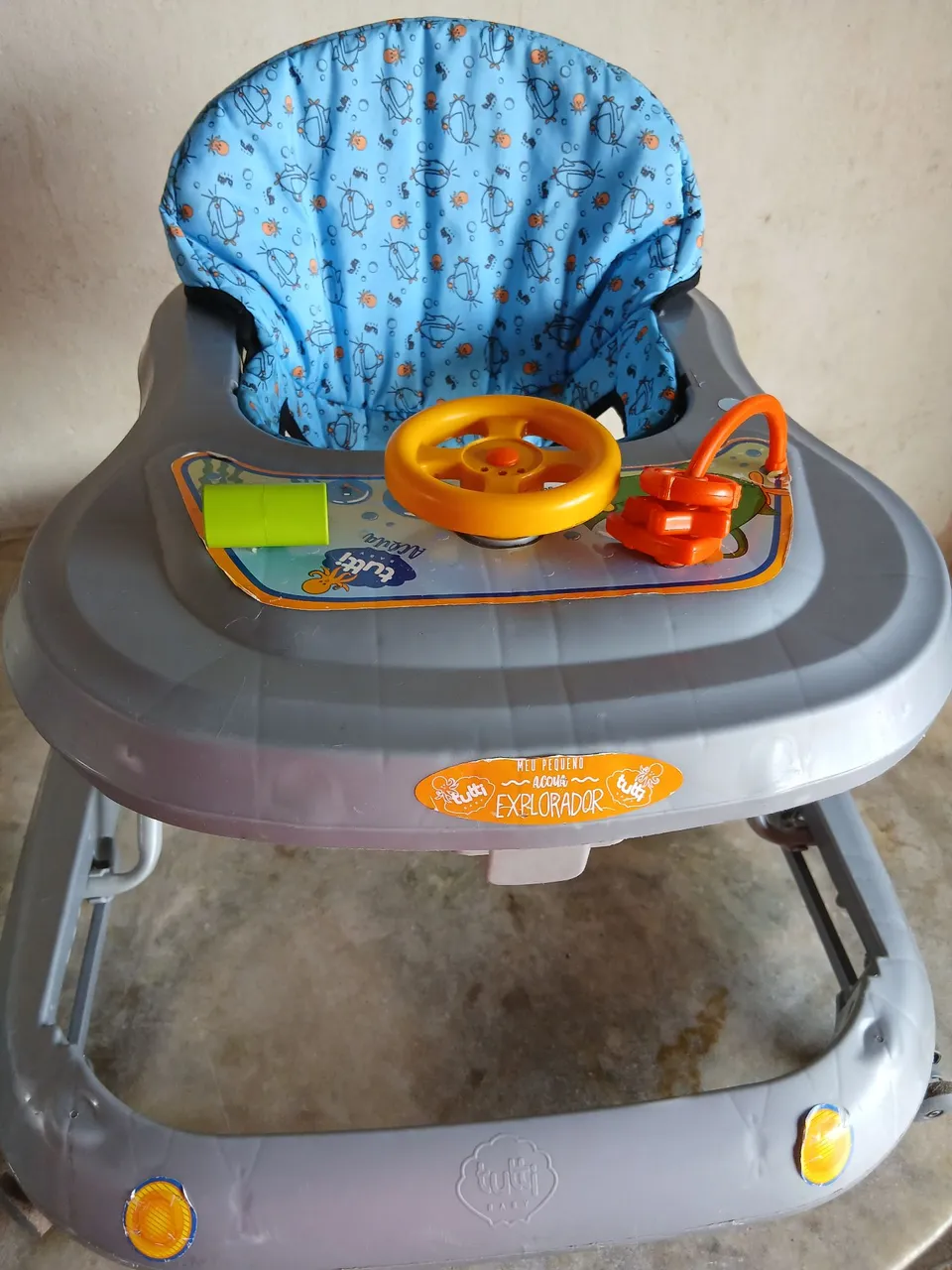 Andador para Bebê com Brinquedos