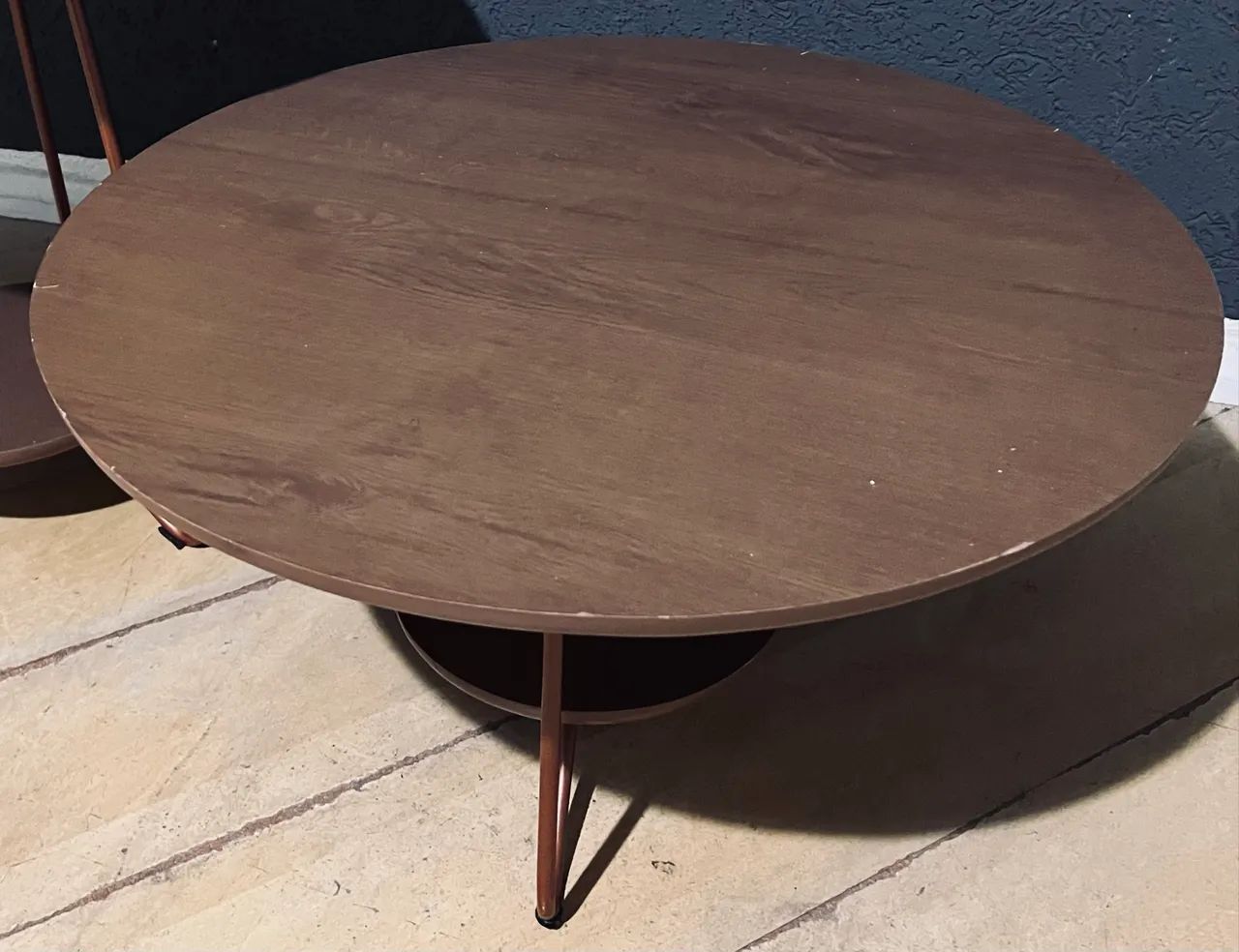 Conj. Mesa de Centro c/ Pés de Ferro65204504753921123