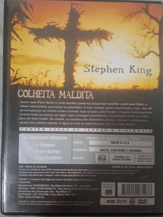 Colheita Maldita - DVD - Foto 2