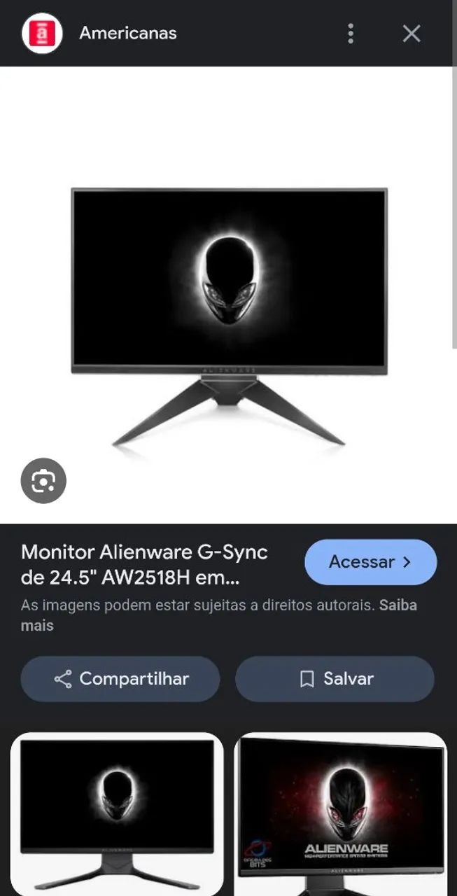 Monitor Gamer Alienware - 240Hz  - Foto 4