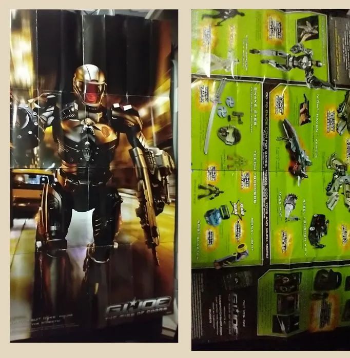 Conjunto encartes G.I. Joe - Comandos em ação  - Foto 6