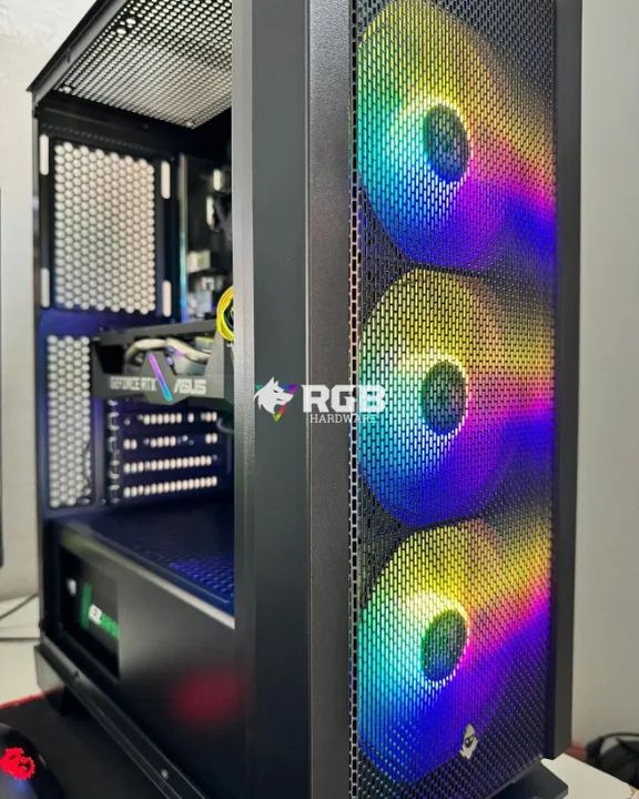 PC Gamer COMPLETO intel core i5 + RTX2070+ 1 ano de garantia e em até 12x - Foto 2