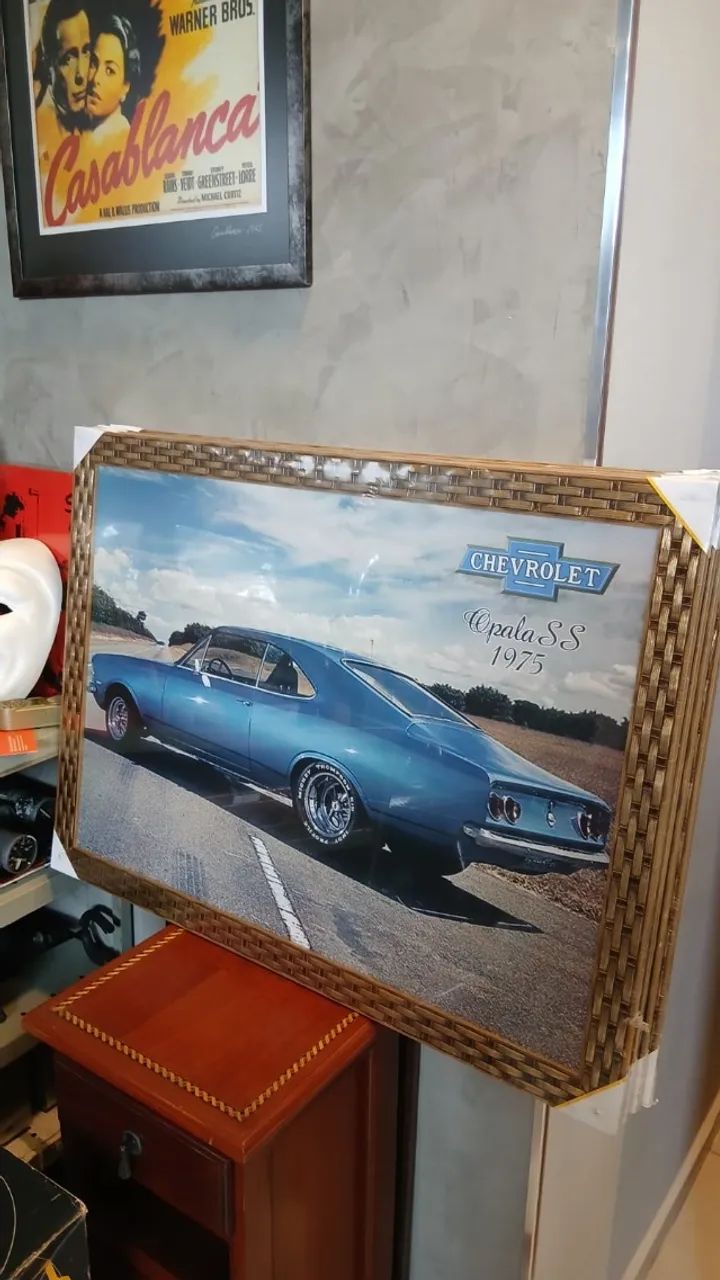 Quadro de carro clássico