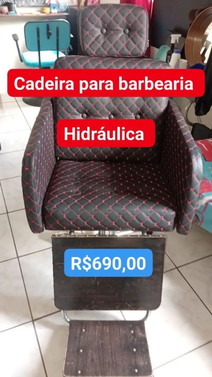Cadeira  para Barbearia / RETIRAR NA LAPA PR 