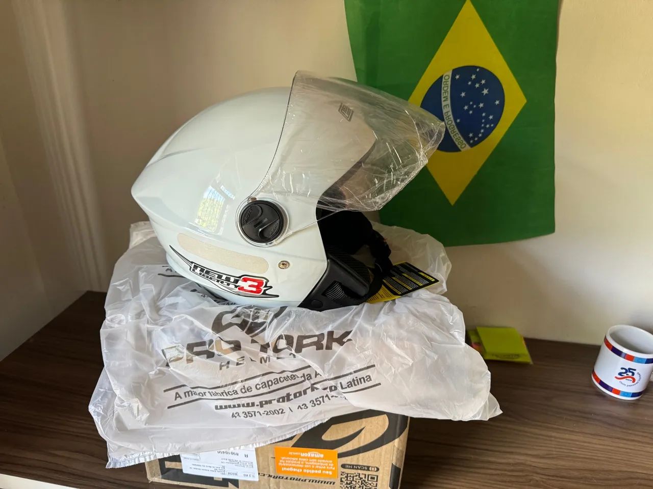 Capacete Novo Liberty 60 - Foto 2