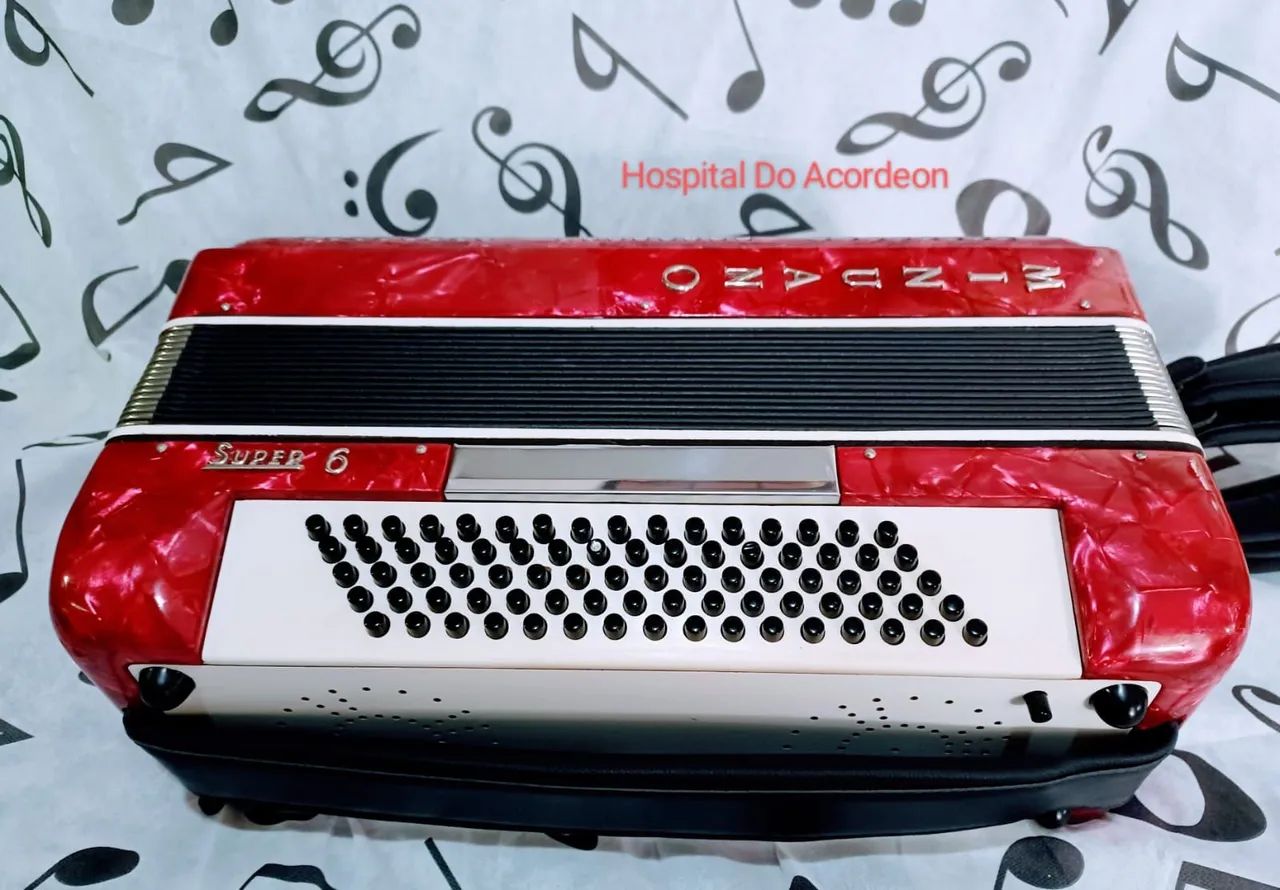ACORDEON MINUANO 80 BXS OITAVADA NOVA  - Foto 4