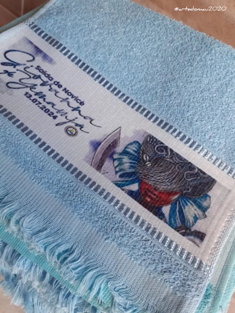 Toalhinhas Personalizadas Estampadas  - Foto 2