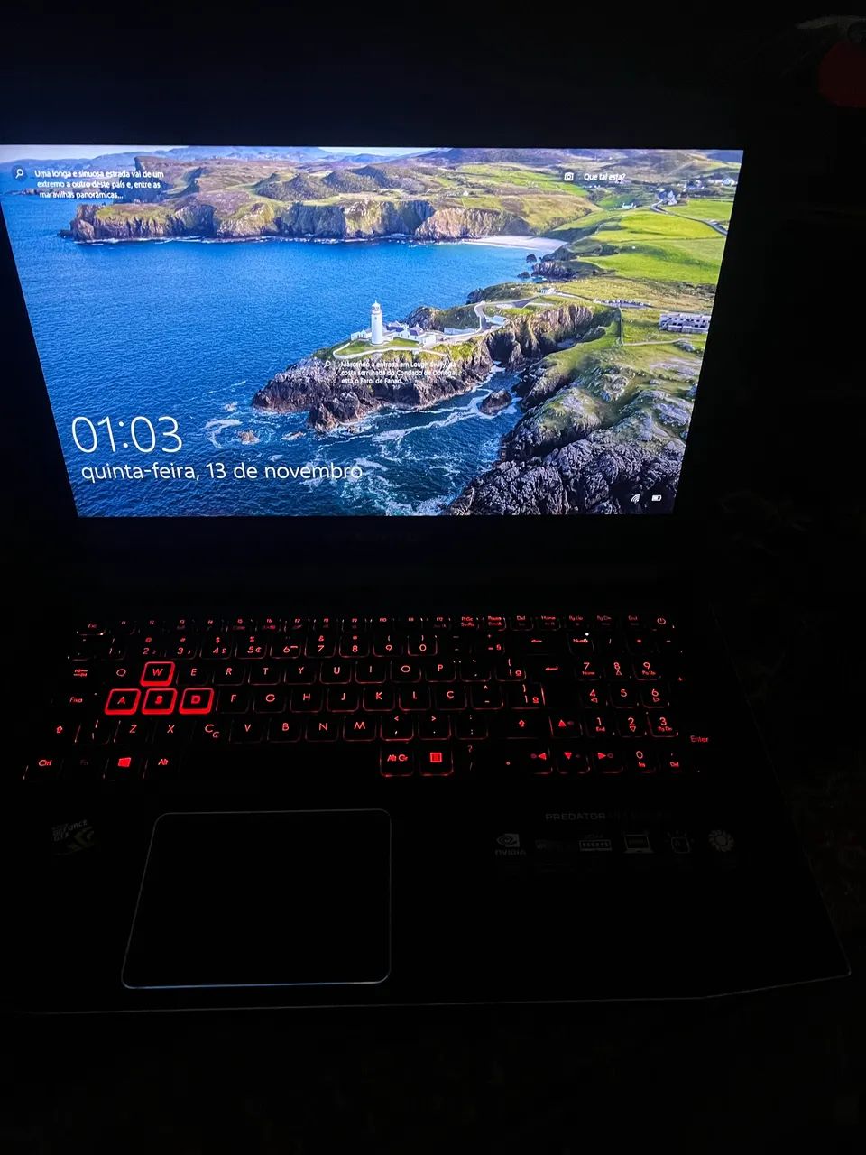 Acer predator gamer-32GB RAM64385330835331120