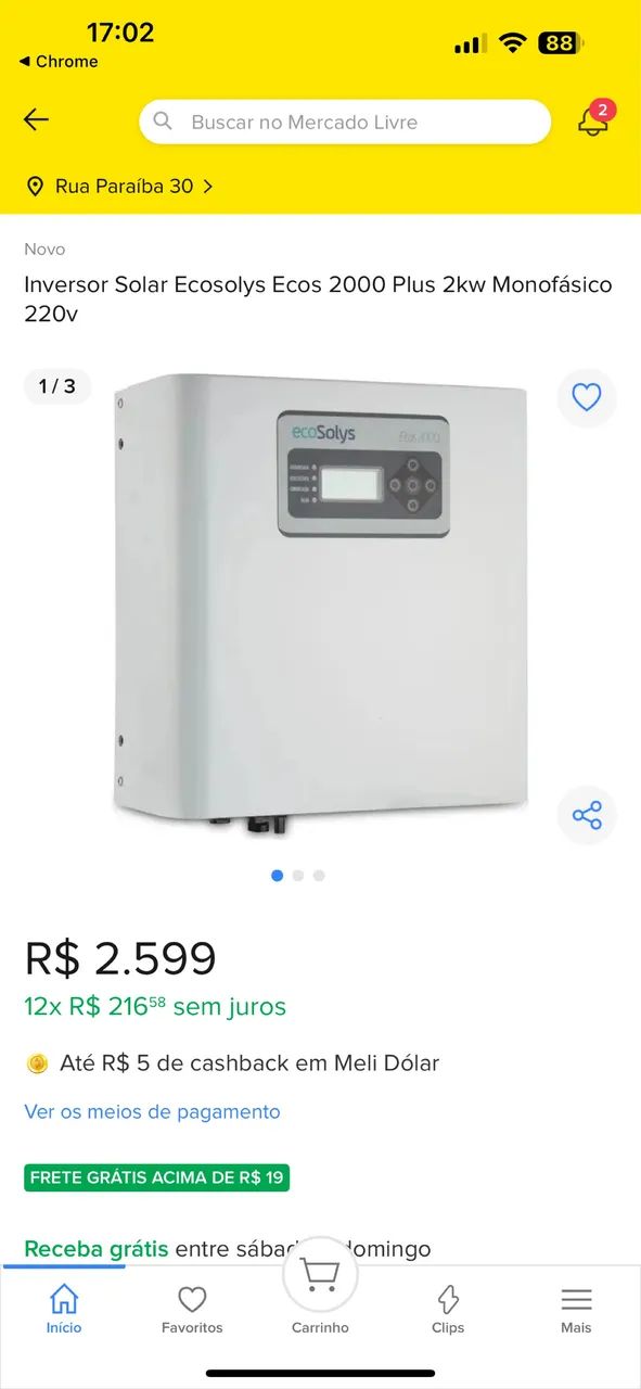Inversor fotovoltaico 