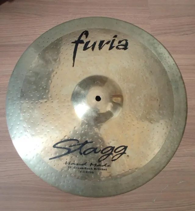 Prato Stagg Furia 19'' Rock Crash - Instrumentos musicais