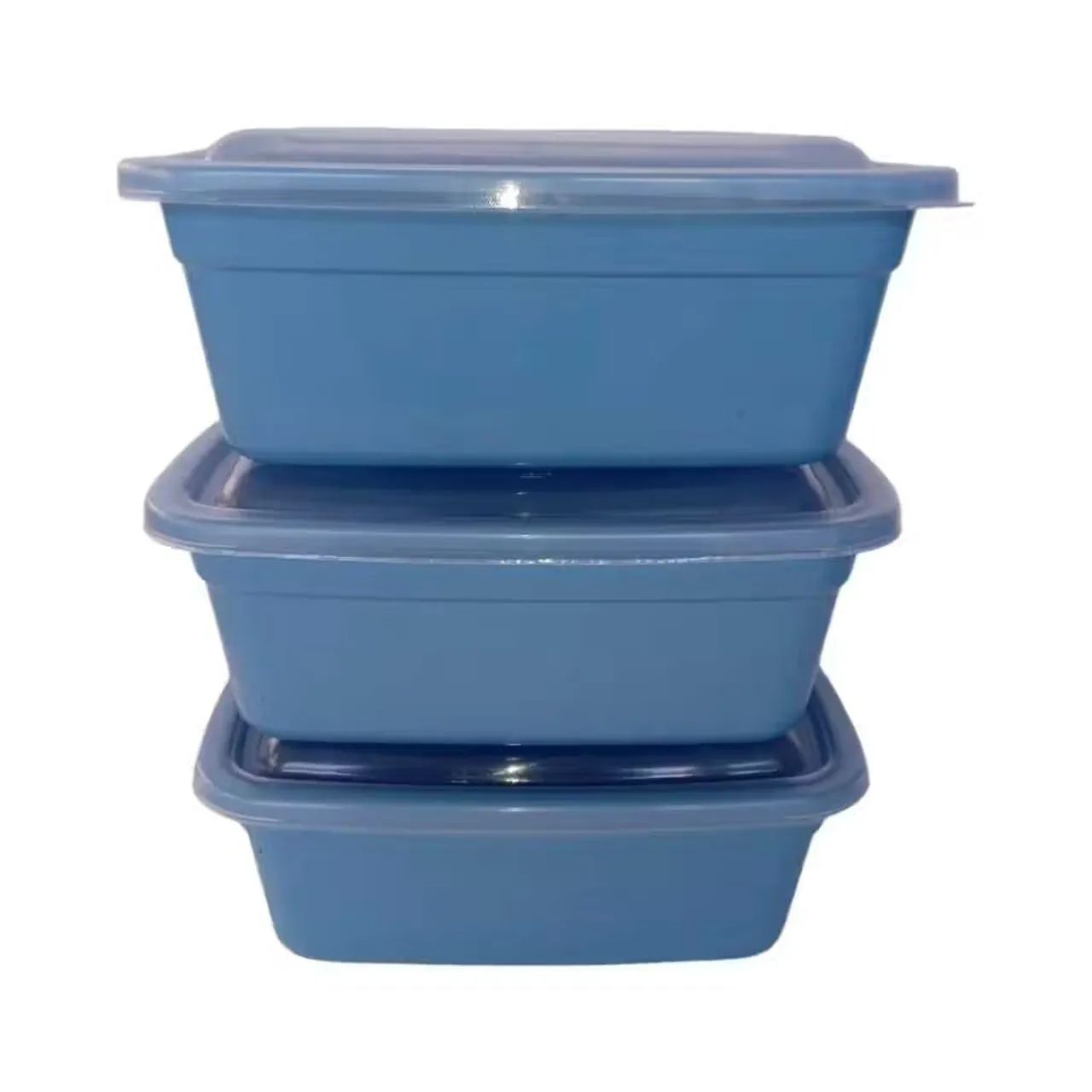 Pode retangular 1 litro com tampa