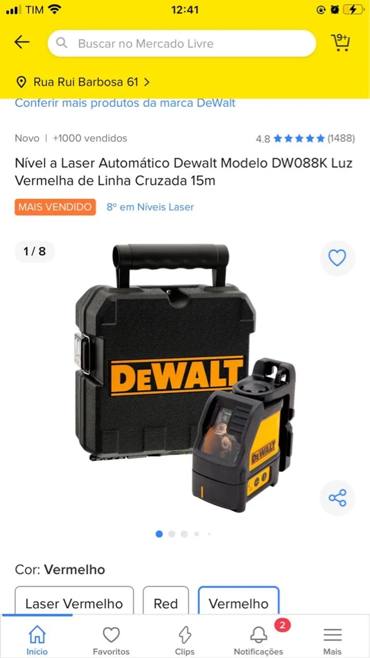 Nível a Laser Dewalt - Novo - Foto 2