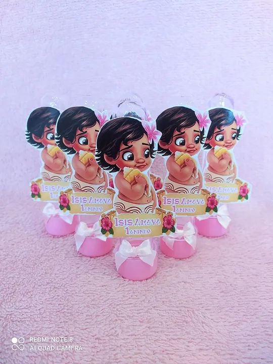 Tubete Moana baby personalizado