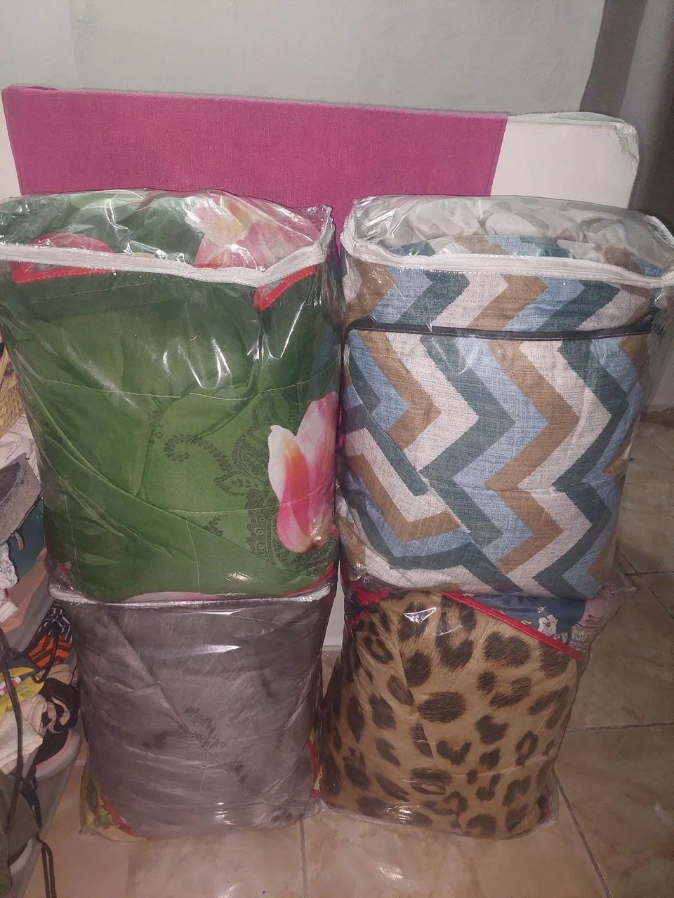 Edredom de casal 5 peças  - Foto 3