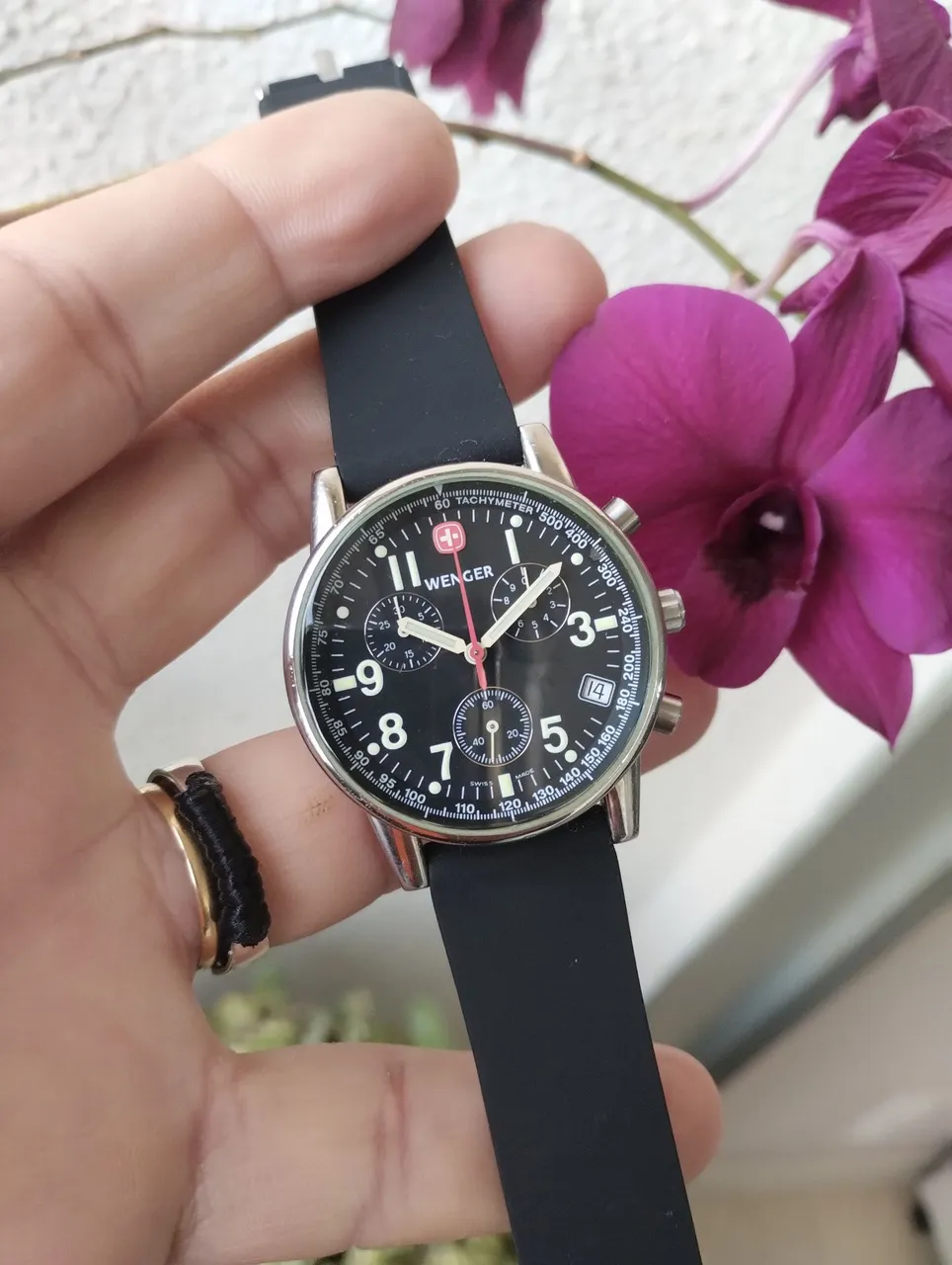 Relógio suíço Wenger Cronógrafo , victorinox