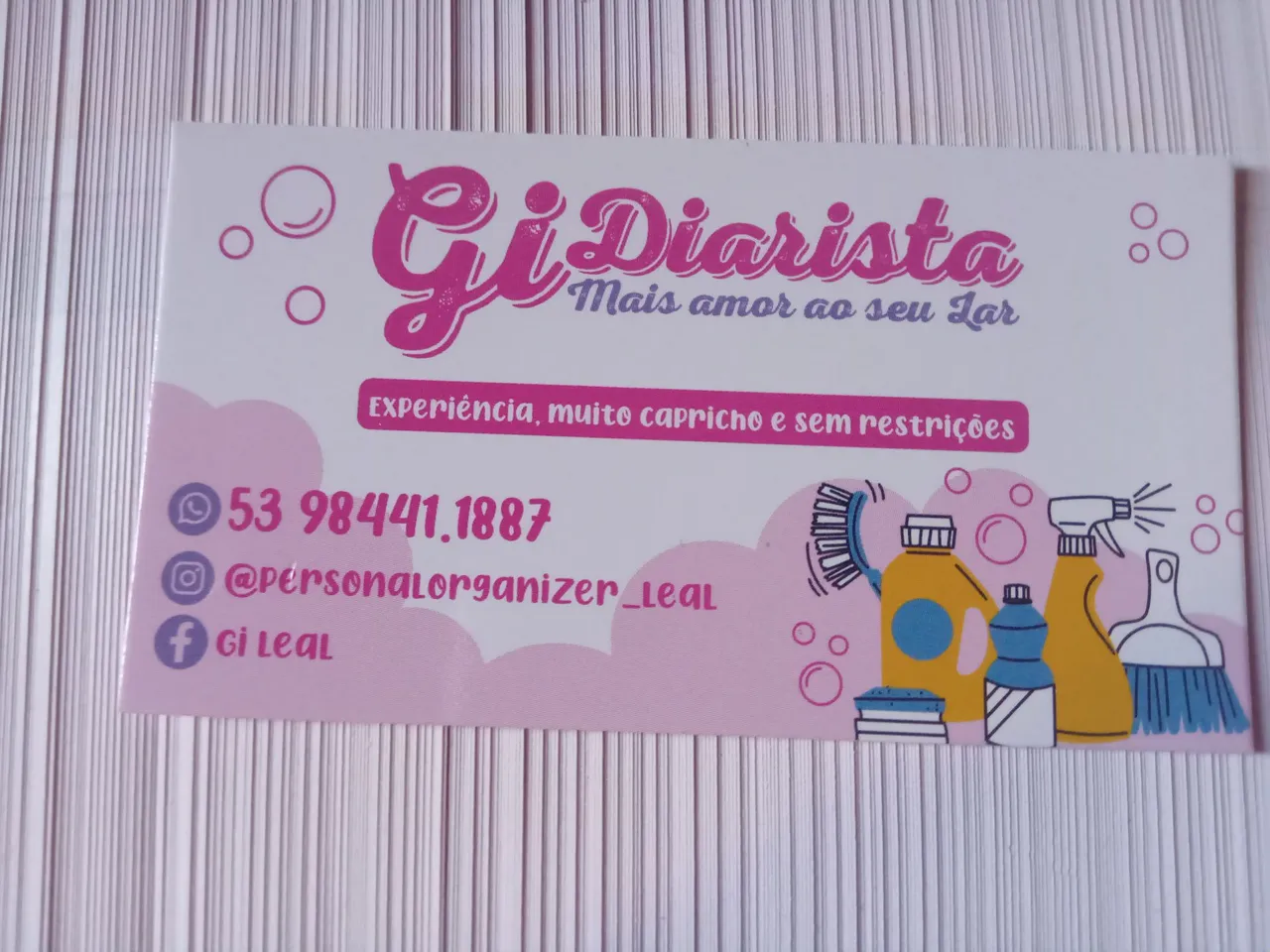 Diarista - Mais amor ao seu lar
