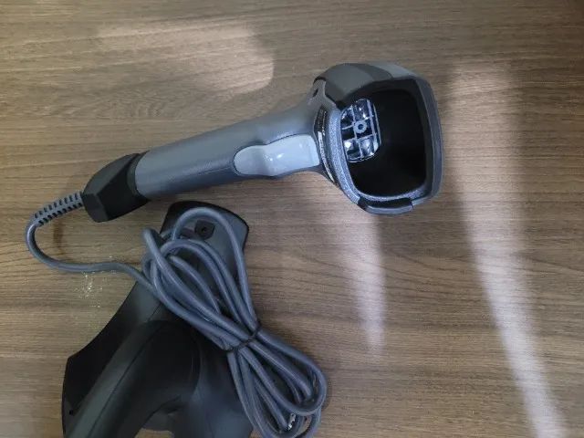 Leitor De Codigos Com Suporte Elgin Bematech Br520 1d 2d Usb Cor Preto - Foto 2