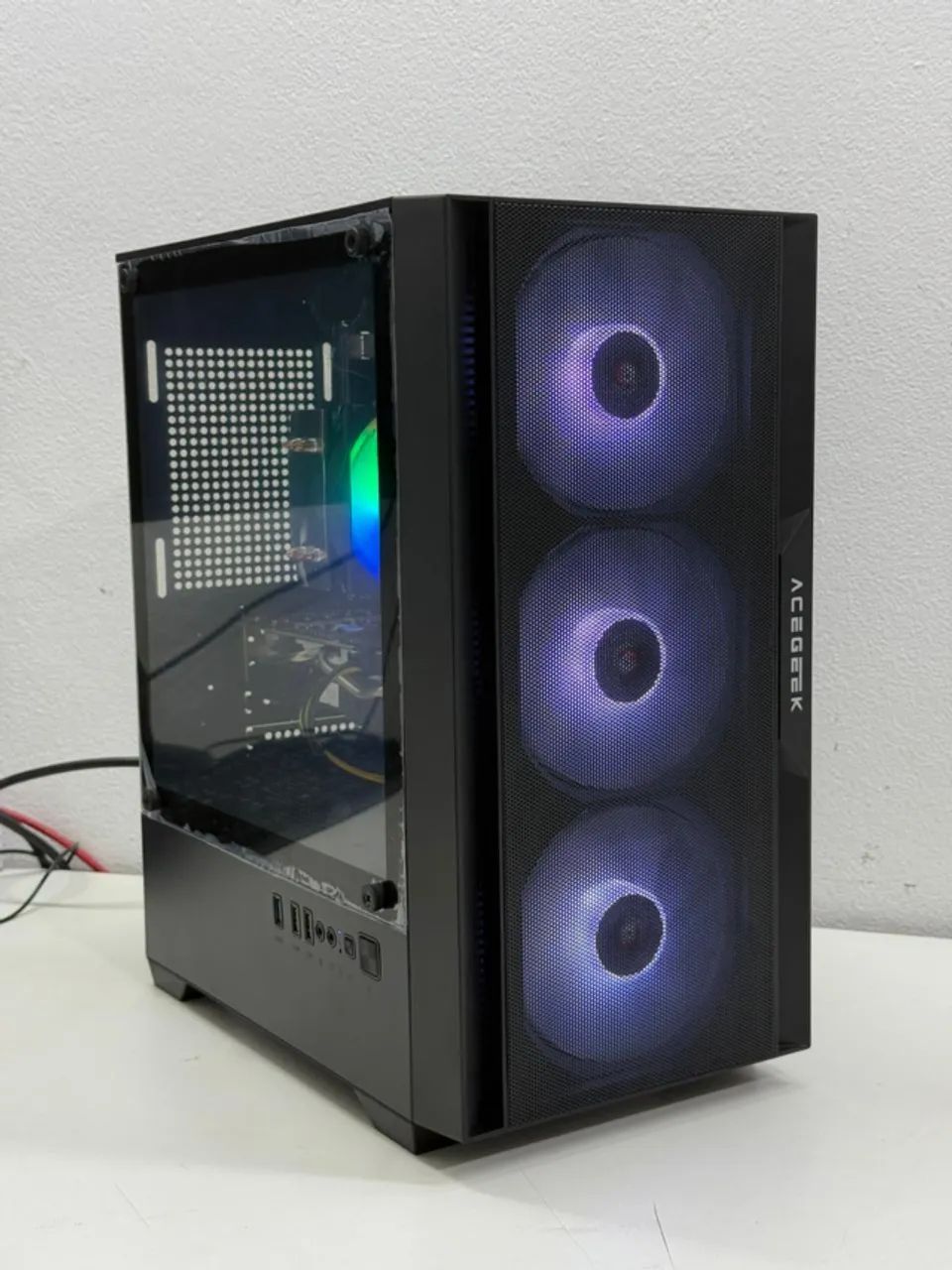 PC Gamer Ryzen 5 4500, 16GB Ram, Nvme 480GB, RX 580 8GB