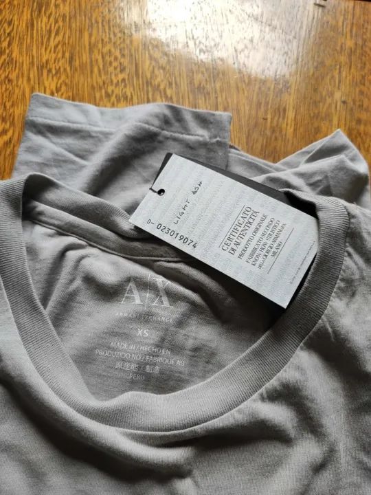 Camisa Armani Exchange Peruana Cotton Pima - Foto 2