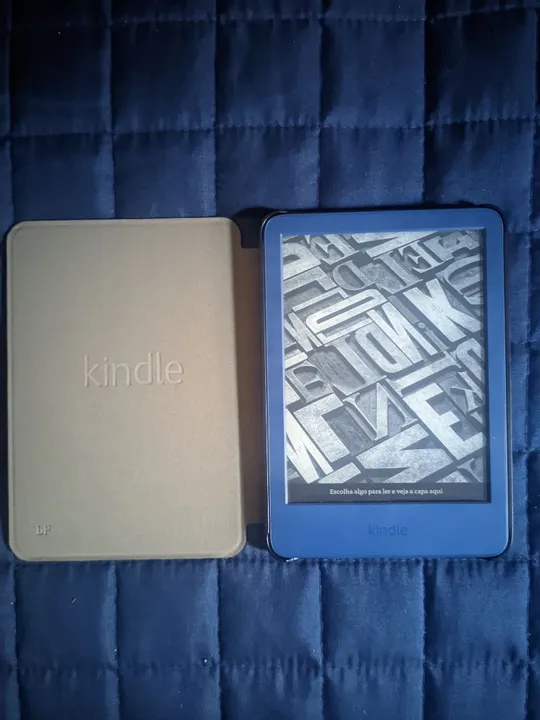 Capa para Kindle 11ª Geração - Azul Marinho